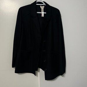 Chicos wool sweater blazer Sz 3